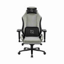 Navodesk Apex Core Gaming Chair, SoftKnit, Lumbar & Neck Pillows for Extra Support, 4D Armrests, Class 4 Hydraulics with 5 Star Wheelbase, Tilt Mechanism with 90-135°, Grey | APEX-CR-GY
