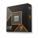 AMD Ryzen 7 9700X AM5 CPU Processor, 8 Cores & 16 Threads, 5.5 GHz Max Boost Clock, 8MB L2 & 32MB L3 Cache, AMD Radeon Graphics, DDR5-5600 ECC, Zen 5 Architecture, PCIe 5.0 x16 | 100-100001404WOF