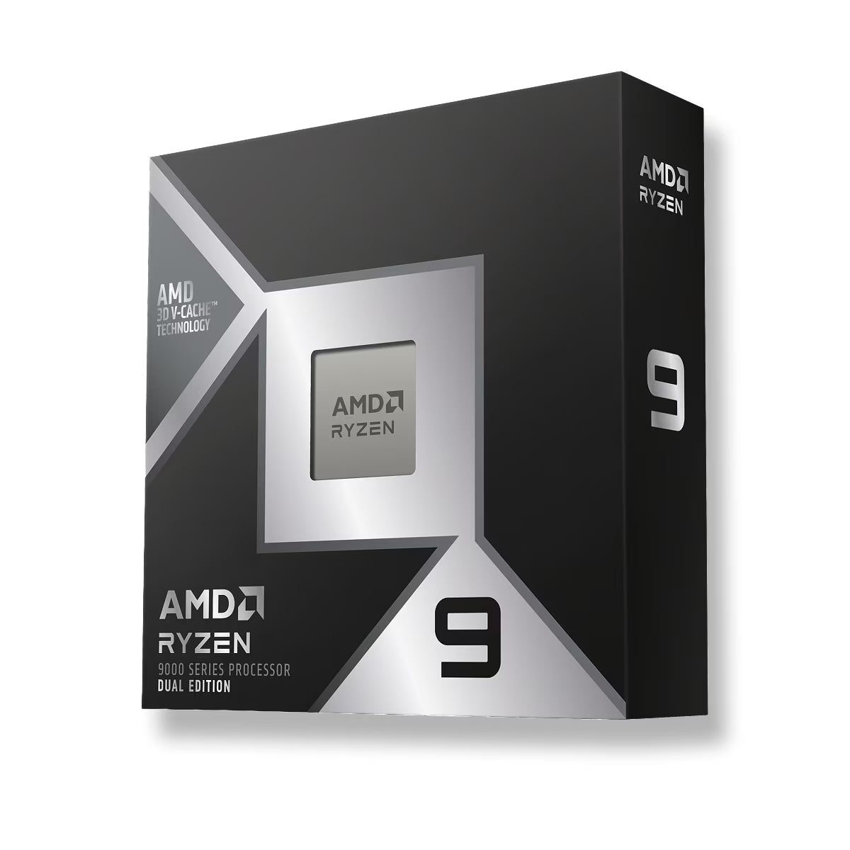 AMD Ryzen 9 9950X3D2 Dual Edition AM5 Desktop Processor, 16 Cores & 32 Threads, Up to 5.6 GHz Max Boost Clock, 192MB L3 Cache, Integrated AMD Radeon Graphics, 256GB Max Memory, DDR5-5600, PCIe 5.0 | 100-100001978WOF
