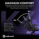 AndaSeat Kasier 4 Series Premium Gaming Chair, 5° Sloping Seat Base, Pop-out Lumbar, 5D Armrests, Up to 180kg Max Weight, Linen Fabric, XL, Ash Gray | AD12YDDC-XLL-20-G-CF