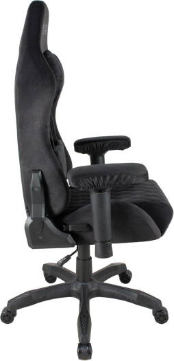 AURA Aria Gaming Chair Ergonomic Design, 4D Armrests & 4-Way Lumbar Support-BLACK