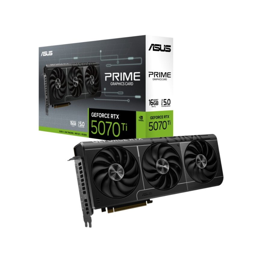 ASUS PRIME GeForce RTX™ 5070 Ti 16GB GDDR7 OC Edition