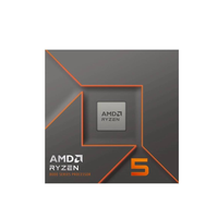 AMD Ryzen 5 8400F AM5 Desktop Processor, 6 Cores & 12 Threads, 4.7 GHz Max Boost Clock, 6MB L2 & 16MB L3 Cache, DDR5-5200 Memory, Zen 4 Architecture | 100-000001591-Tray