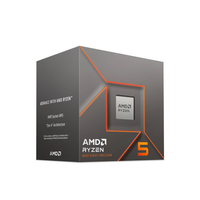 AMD Ryzen 5 8400F AM5 Desktop Processor, 6 Cores & 12 Threads, 4.7 GHz Max Boost Clock, 6MB L2 & 16MB L3 Cache, DDR5-5200 Memory, Zen 4 Architecture | 100-000001591-Tray