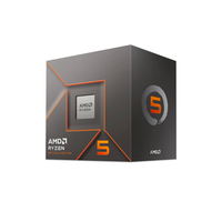 AMD Ryzen 5 8400F AM5 Desktop Processor, 6 Cores & 12 Threads, 4.7 GHz Max Boost Clock, 6MB L2 & 16MB L3 Cache, DDR5-5200 Memory, Zen 4 Architecture | 100-000001591-Tray