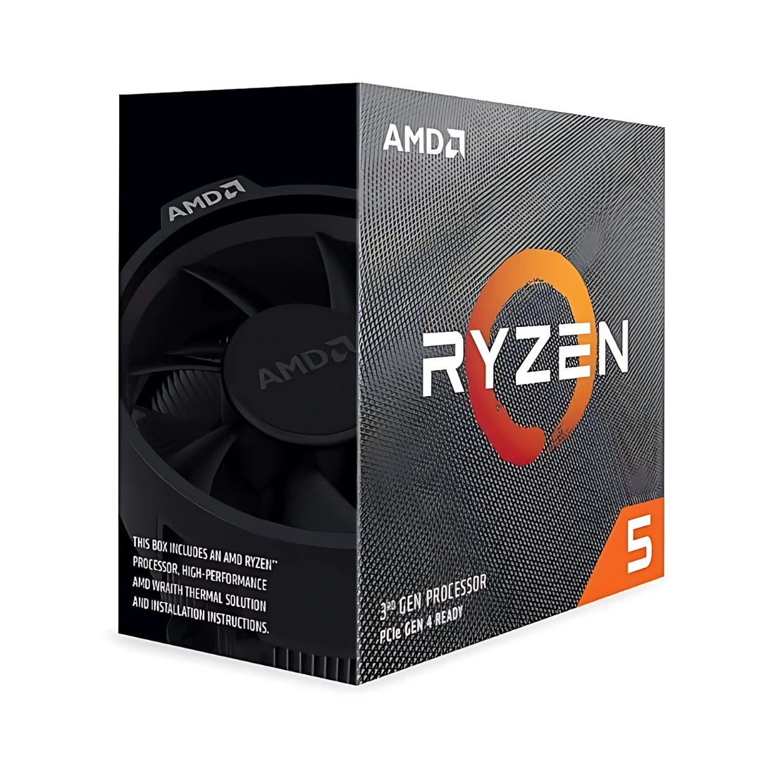 AMD Ryzen 5 3600 3.6GHz AM4 CPU, 6C/12T, 32MB Cache, 4.2GHz Boost, DDR4, 128GB Max | 100-100000031BOX
