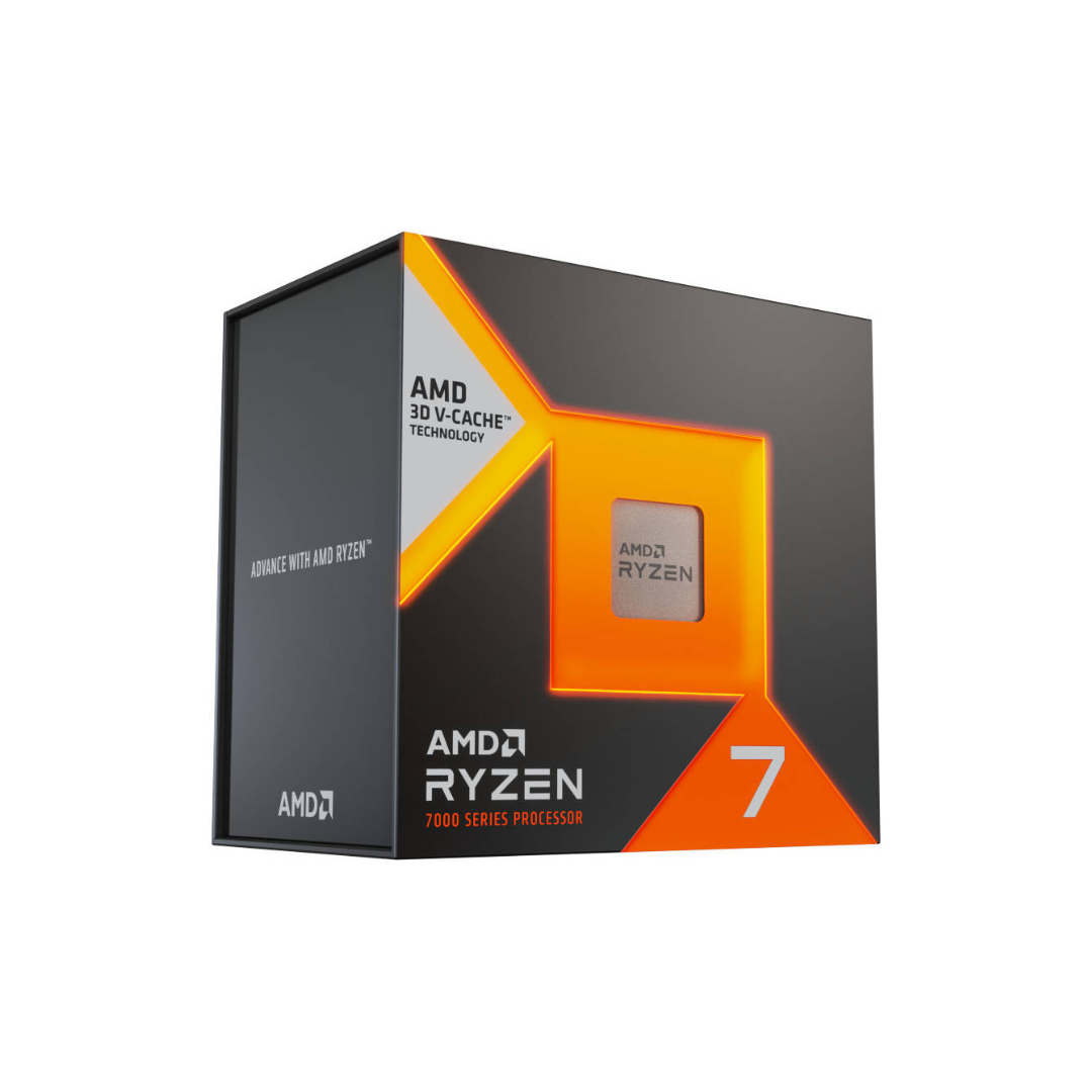 AMD Ryzen 7 7800X3D 4.2 GHz AM5 Processor, 8 Cores & 16 Threads, 96MB L3 Cache, 5.0 GHz Max Boost Clock, Dual Channel DDR5 Memory, 256GB Max Memory Size | 100-100000910WOF