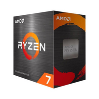 AMD Ryzen 7 processor packaging on a white background