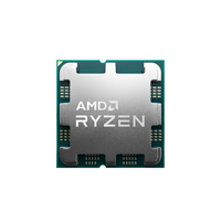 AMD Ryzen CPU chip on a white background