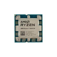 AMD Ryzen 7 7800X3D processor on a white background