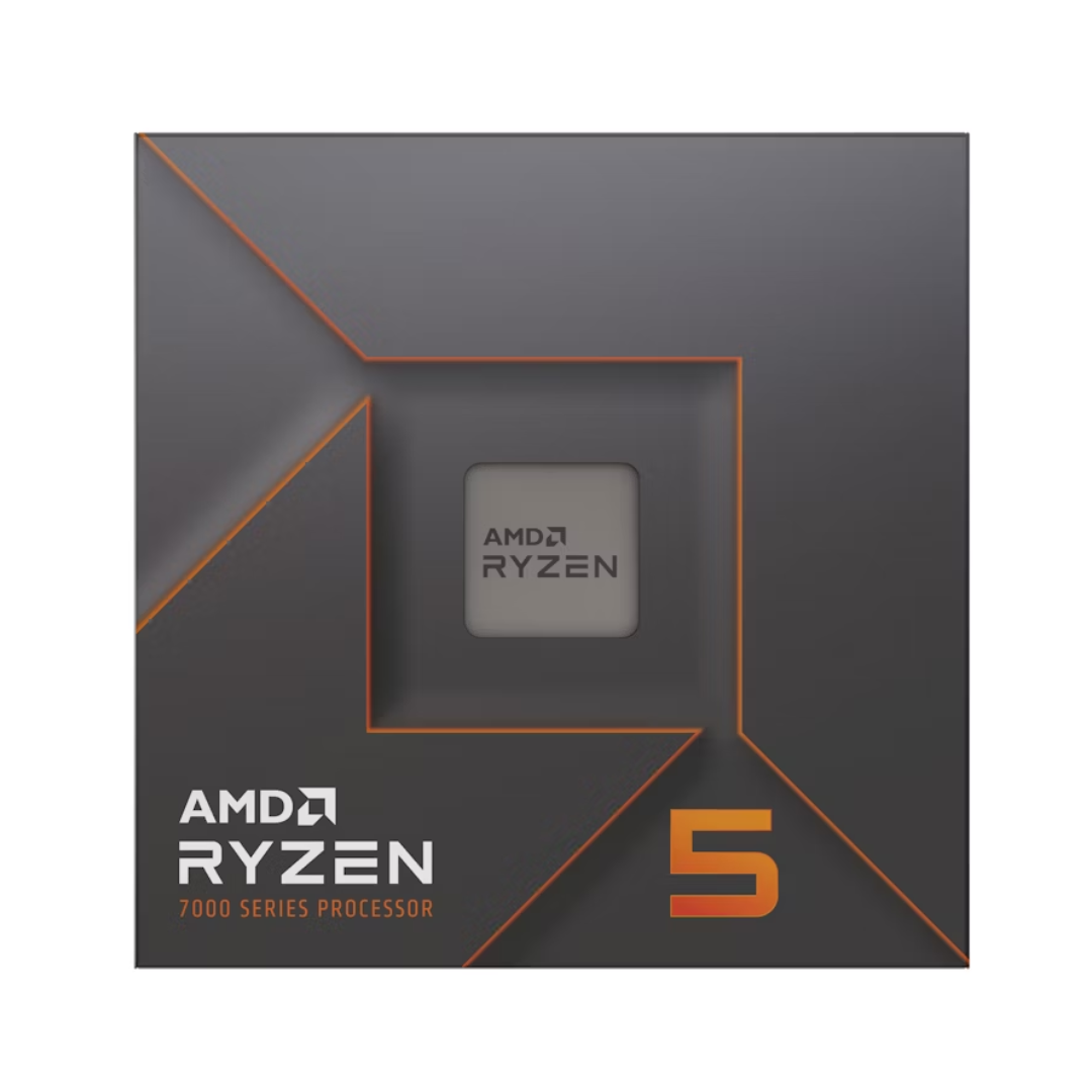 AMD Ryzen 5 7600X 4.7 GHz AM5 Processor, 6 Cores & 12 Threads, 32MB L3 Cache, 5.3 GHz Max Boost Clock, Dual Channel DDR5 Memory, 256GB Max Memory Size | 100-100000593WOF