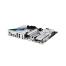 Computer motherboard on a white background