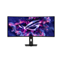 ASUS ROG Strix OLED XG34WCDMS 34-inch Curved Gaming Monitor, WQHD 3440x1440, QD-OLED, 280Hz Refresh Rate, 0.03ms GTG, 1800R Curvature, G-SYNC Compatible, FreeSync Premium Pro, HDR500 True Black, USB-C 15W PD, Black | 90LM0D20-B01971