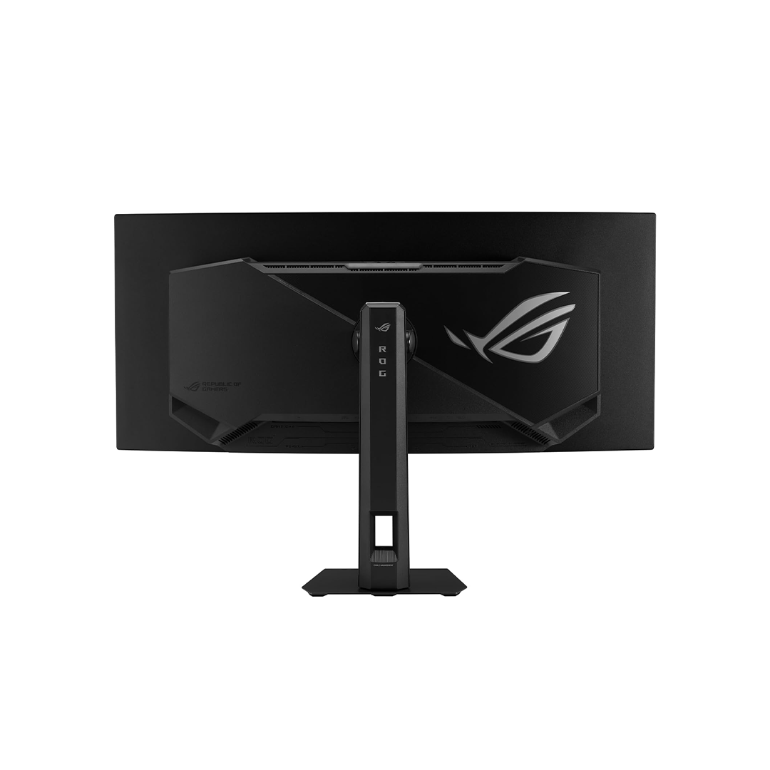 ASUS ROG Strix OLED XG34WCDMS 34-inch Curved Gaming Monitor, WQHD 3440x1440, QD-OLED, 280Hz Refresh Rate, 0.03ms GTG, 1800R Curvature, G-SYNC Compatible, FreeSync Premium Pro, HDR500 True Black, USB-C 15W PD, Black | 90LM0D20-B01971
