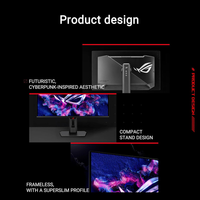ASUS ROG Strix OLED XG32UCWMG 31.5-inch 4K UHD Gaming Monitor, 240Hz, FHD 480Hz Dual Mode, 0.03ms, TrueBlack Glossy WOLED, G-SYNC Compatible, HDMI 2.1