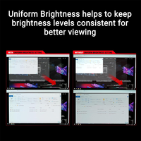 ASUS ROG Strix OLED XG32UCWMG 31.5-inch 4K UHD Gaming Monitor, 240Hz, FHD 480Hz Dual Mode, 0.03ms, TrueBlack Glossy WOLED, G-SYNC Compatible, HDMI 2.1