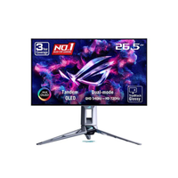 ASUS ROG Swift OLED PG27AQWP-W Gaming Monitor, 27" WOLED Display, DualQHD Resolution, 540Hz Refresh Rate, FHD 720Hz, 0.02ms GTG, G-SYNC Compatible, Glossy OLED, Silver | 90LM0CF2-B01971