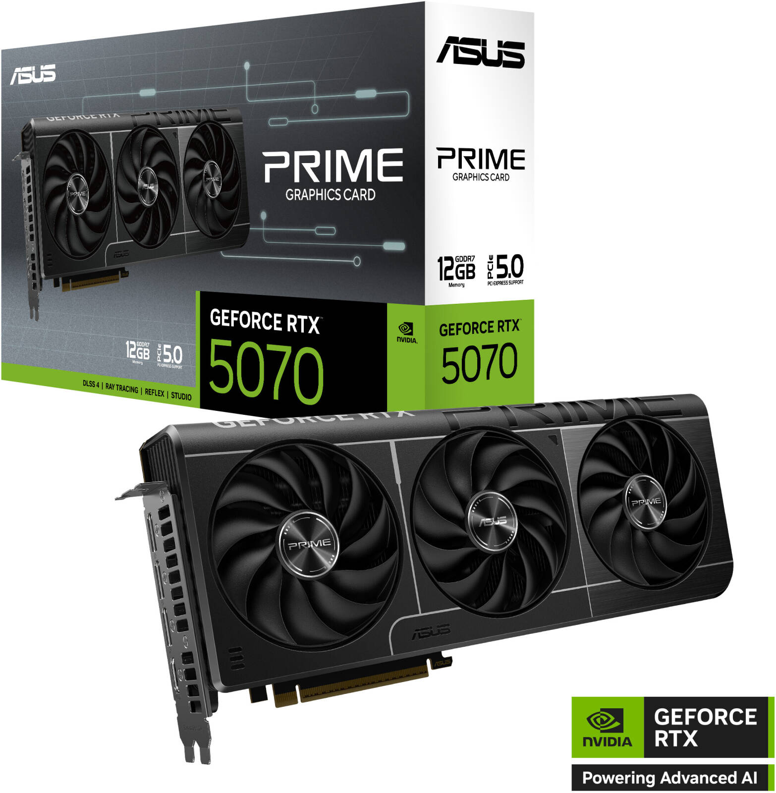 ASUS PRIME GeForce RTX™ 5070 12GB GDDR7 OC Edition DDR7/TAYVNC04K695