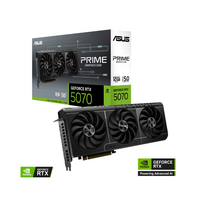 ASUS Prime GeForce RTX 5070 OC Edition 12GB GDDR7 Graphics Card, Efficient Cooling, PCIe 4.0, DLSS 3, Ray Tracing | PRIME-RTX5070-O12G