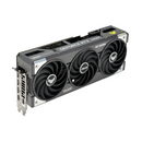 Asus GeForce RTX graphics card with three fans on a white background