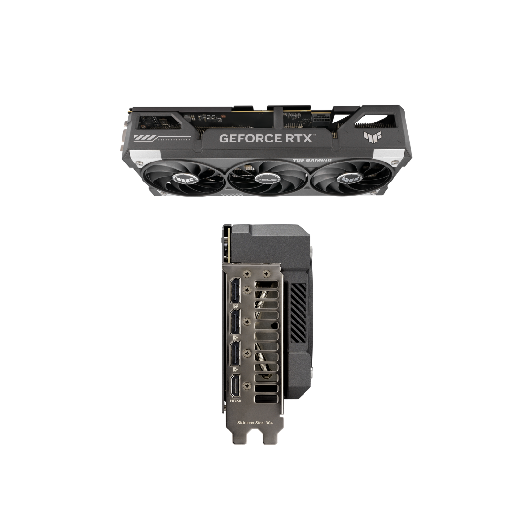 ASUS TUF Gaming RTX 5060 Ti OC Graphics Card with 16GB GDDR7 and Dual Fan Cooling.