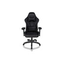AURA Aria Gaming Chair, Ergonomic Design, 4D Armrests, 4-Way Lumbar Support, Reclining Function, Full Moulded Foam, 180kg, Breathable Fabric, Black | ARIA-BLK