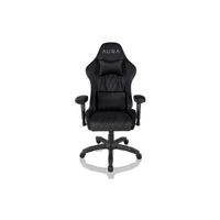 AURA Aria Gaming Chair, Ergonomic Design, 4D Armrests, 4-Way Lumbar Support, Reclining Function, Full Moulded Foam, 180kg, Breathable Fabric, Black | ARIA-BLK