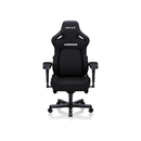AndaSeat Kaiser 4 Series XL Gaming Chair, Linen Fabric, 5D Armrests, Pop-Out Lumbar Support, 90-135° Recline, 180kg, Carbon Black | AD12YDDC-XLL-20-B-CF