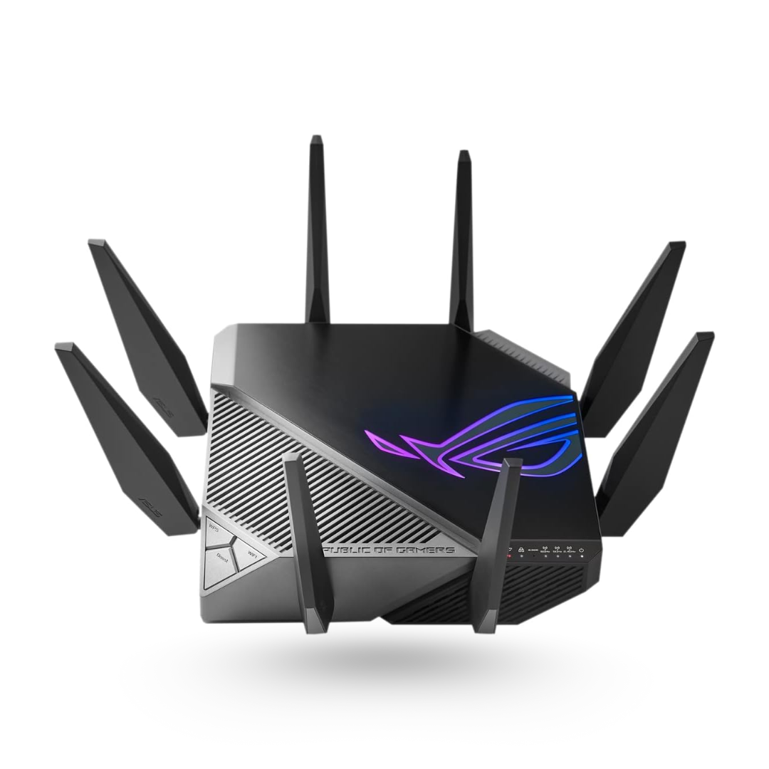 Asus WiFi 6 TriBand Gigabit Gaming Router ROG GTAXE11000 Rapture 802.11ax