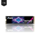 BIWIN Black Opal NV7400 1TB SSD Gen4x4, Read Speed up to 7450MB/s, NVMe M.2 2280 PCIe 4.0 Internal PC Solid State Drive for Laptop/Desktop/PS5