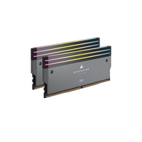 Two RAM modules with RGB lighting on a white background