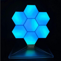 Cololight Plus Kit 7 RGB LED panels with base, HomeKit and Alexa compatible