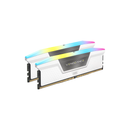 CORSAIR 32GB VENGEANCE RGB DDR5 6400MTs DIMM Memory Kit (White, 2 x 16GB)