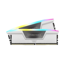 CORSAIR 32GB VENGEANCE RGB DDR5 6400MTs DIMM Memory Kit (White, 2 x 16GB)