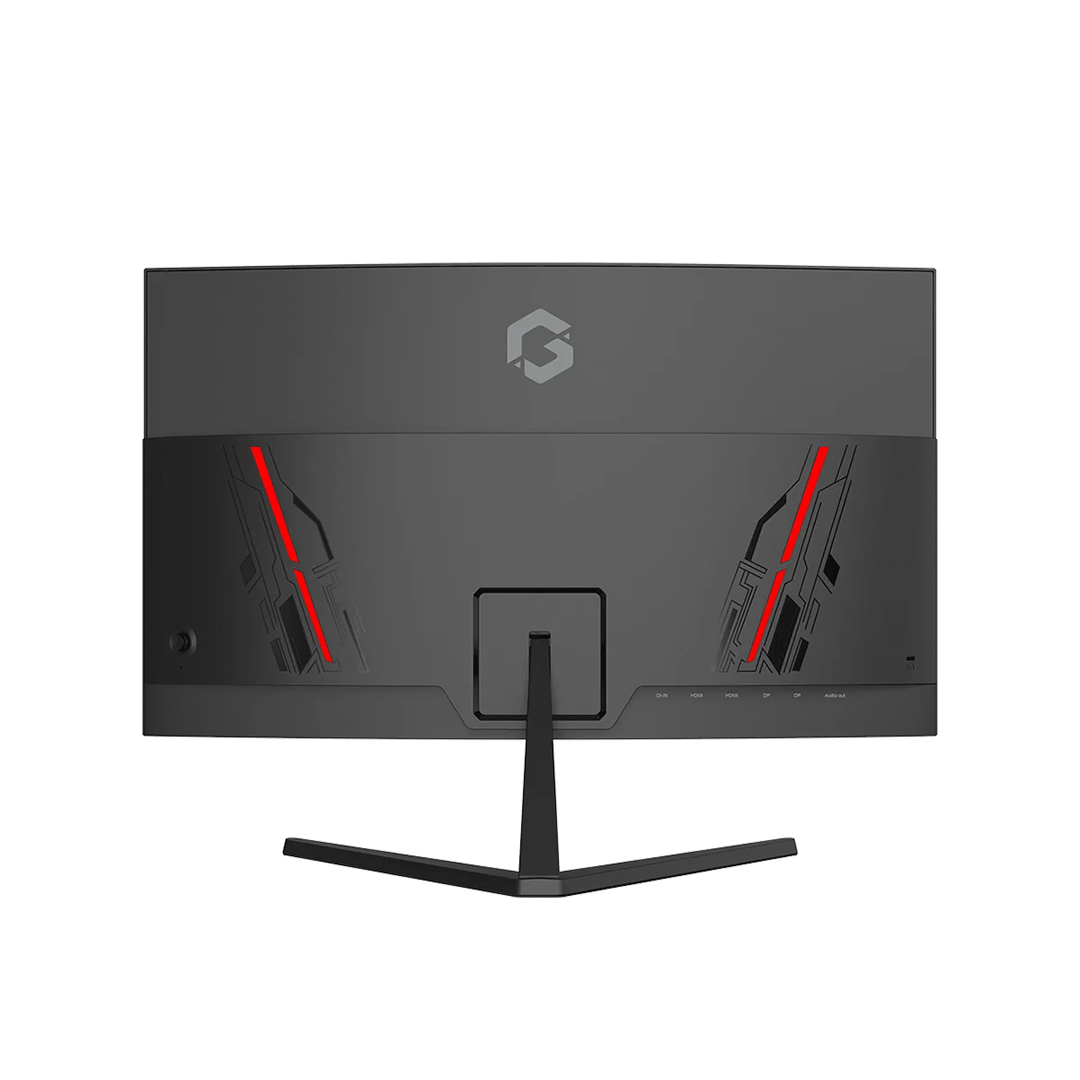 GAMEON Pro Series Curved Gaming Monitor, 27" Fast VA Display, FHD Resolution, 300Hz Refresh Rate, 0.5ms (MPRT) Response Time, AMD FreeSync Technology, R1500 Curvature, Black | GOC27F300