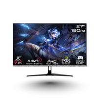 GAMEON GOPS27180IPS Pro Series 27_ FHD, 180Hz- Gaming Monitor MPRT 0.5ms, HDMI 2.1, Fast IPS Gaming Monitor (Supports PS5) - Black (2)