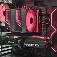 GAMING PC VISION, AMD Ryzen 5 9600X, 16GB DDR5, RTX 5060 8GB OC, 1TB NVMe SSD, B850M Motherboard, 650W PSU, AIO Cooler, 4-Fan Case | Gaming PC UAE