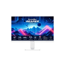 GamerTek Reaper 24" Gaming Monitor, FHD 1920x1080, Fast IPS Flat Display, 240Hz Refresh Rate, 0.5ms MPRT Response Time, 100% sRGB, FreeSync & Adaptive Sync, HDMI 2.1 & DP 1.4, Built-in Speakers, White | GTRP24F24A