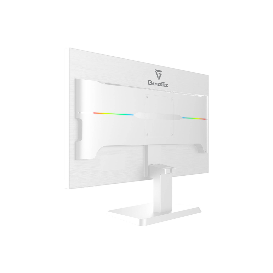 GamerTek Reaper 24" Gaming Monitor, FHD 1920x1080, Fast IPS Flat Display, 240Hz Refresh Rate, 0.5ms MPRT Response Time, 100% sRGB, FreeSync & Adaptive Sync, HDMI 2.1 & DP 1.4, Built-in Speakers, White | GTRP24F24A