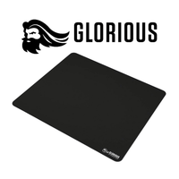Glorious XL Gaming Mouse Pad 16x18 black with stitched edges