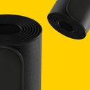 Glorious XL Gaming Mouse Pad 16x18 black with stitched edges