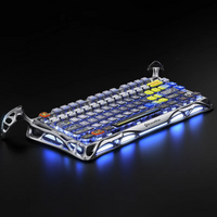 GravaStar Mercury K1 Pro 75% - Interstellar Silver Gaming Keyboard