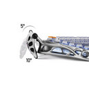 GravaStar Mercury K1 Pro 75% - Interstellar Silver Gaming Keyboard