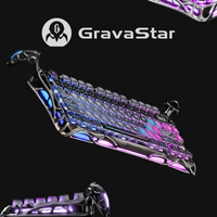 GravaStar Mercury K1 Pro Special Edition - Cyberpunk Gaming Keyboard