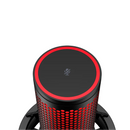 HyperX QuadCast 2 condenser gaming microphone black front view