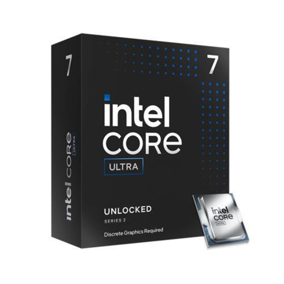 Intel Core Ultra 7 265KF 3.9 GHz LGA 1851 Processor, No Integrated Graphics, 20 Cores & 20 Threads, 30MB Smart Cache, 5.5 GHz Max Turbo Frequency, Dual Channel DDR5 Memory, 192GB Max Memory Size | BX80768265KF