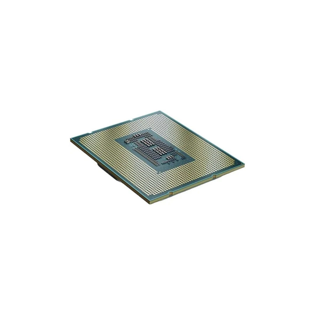 CPU chip on a white background
