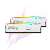 Kingston FURY Beast DDR5 2x8GB RGB, DDR5 RAM 6800MT/s, RGB gaming RAM, Kingston DDR5 memory, high performance DDR5 RAM, Intel XMP 3.0 RAM, AMD EXPO DDR5, gaming PC RAM