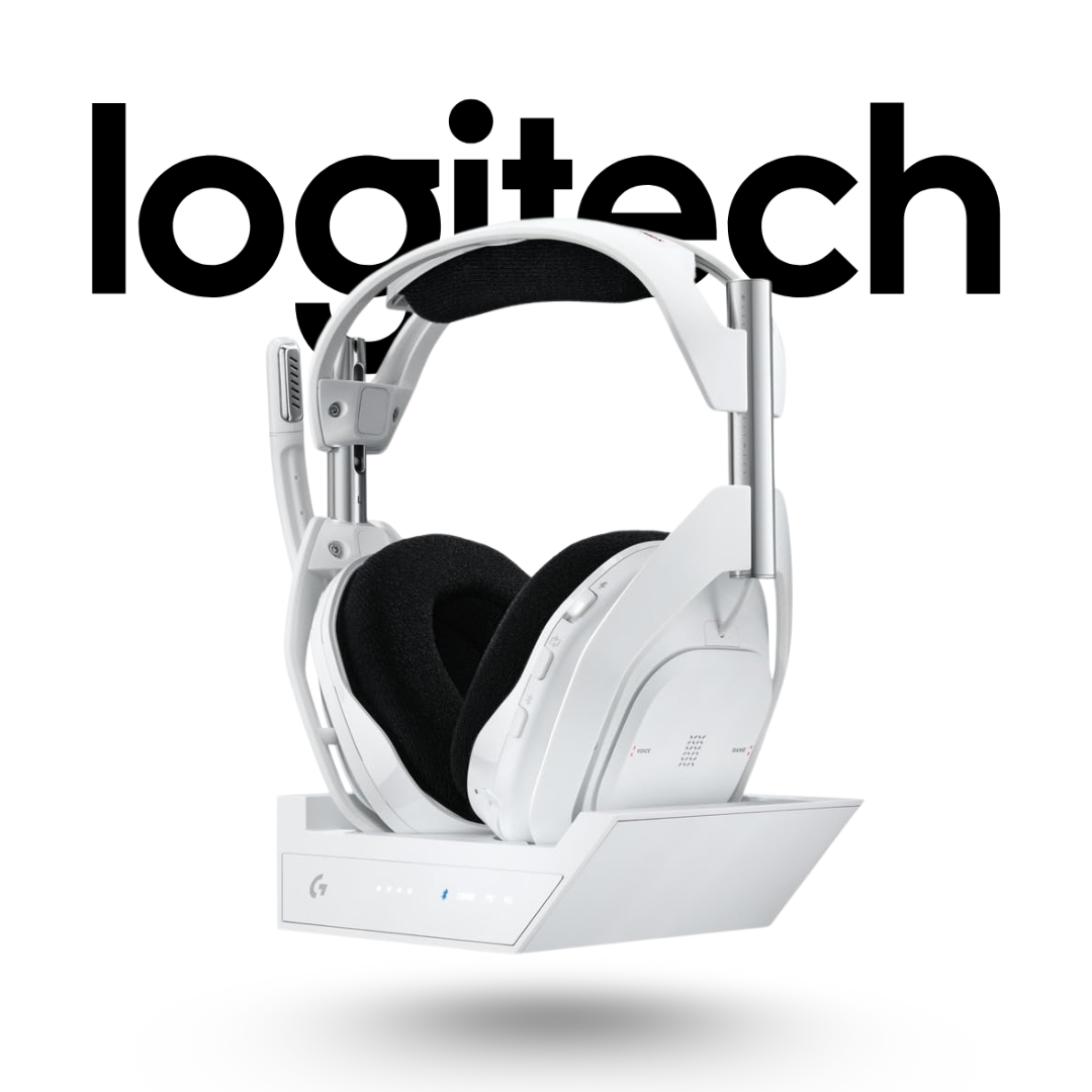 Logitech G Astro A50 X LIGHTSPEED Wireless Gaming Headset + Base Station, PRO-G GRAPHENE, PLAYSYNC across Xbox Series X_S + PS5 + PC_mac, Bluetooth, HDMI 2.1 Passthru - White
