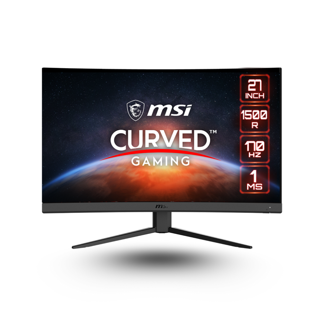 MSI G27CQ4 E2 computer monitor 68.6 cm (27) 2560 x 1440 pixels 170Hz Wide Quad HD LCD Black